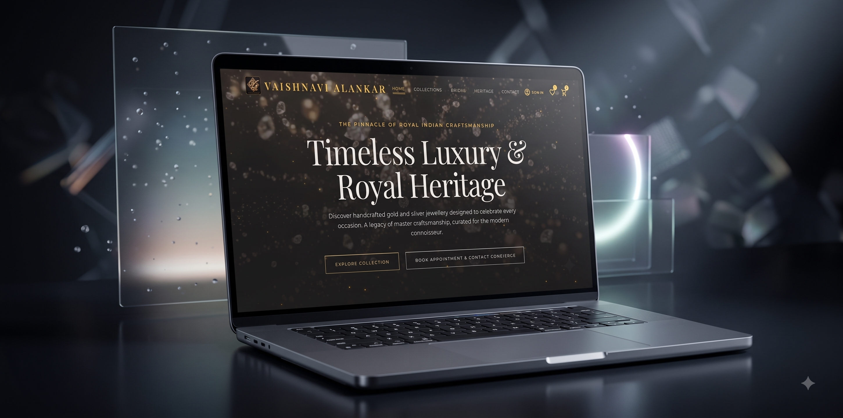 Aurum & Co. Luxury Jewelry Shop Platform